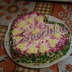 Рецепт Салатика Селедка под шубой