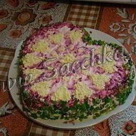 Рецепт Салатика Селедка под шубой