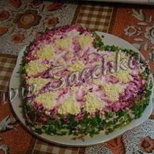 Рецепт Салатика Селедка под шубой