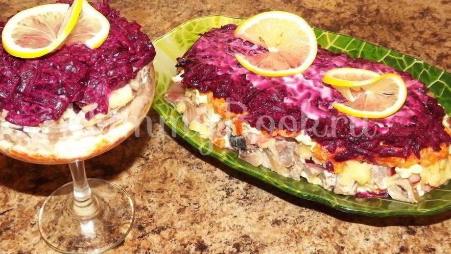 Рецепт сельди под шубой самая вкусная