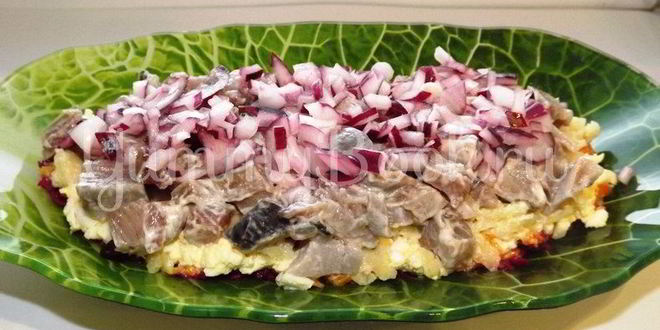 Рецепт сельди под шубой самая вкусная