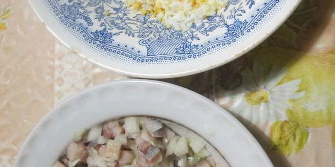 Рецепт сельди под шубой