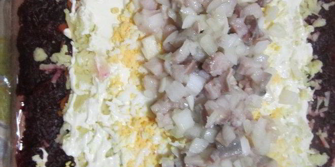 Рецепт сельди под шубой