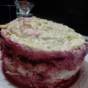 Рецепт Селедки под шубой без картофеля с яйцами