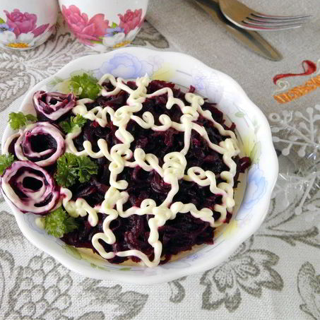 Рецепт Селедки под шубой без моркови