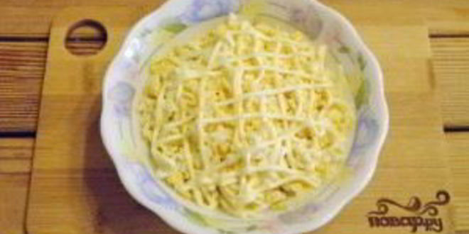 Рецепт селедки под шубой без моркови