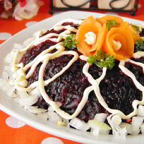 Селедка под шубой без яиц