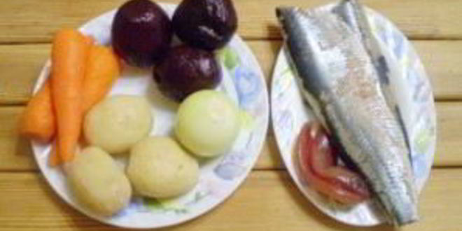 Рецепт селедки под шубой рулетом