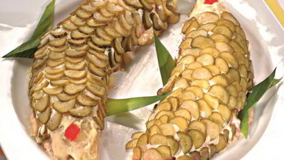 Рецепт Селедки под шубой с солеными огурцами