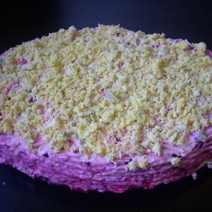 Рецепт Селедки под шубой со шпротами