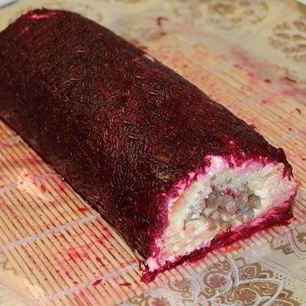 Рецепт Селедки под шубой в пленке