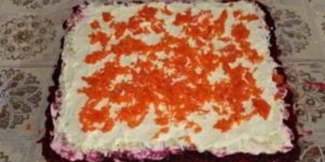 Рецепт селедки под шубой в пленке