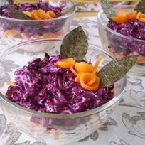 Рецепт Вегетарианской селедки под шубой с нори