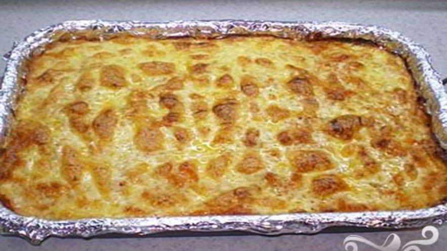 Рецепт запеканки окунь под шубой