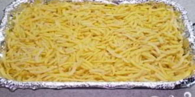 Рецепт запеканки окунь под шубой