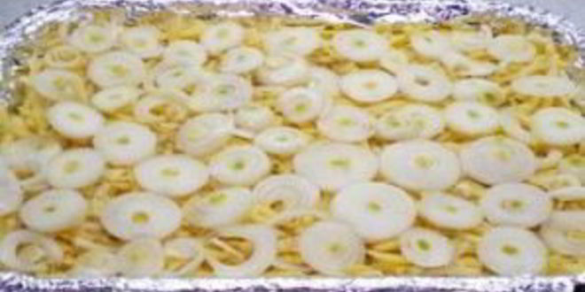 Рецепт запеканки окунь под шубой