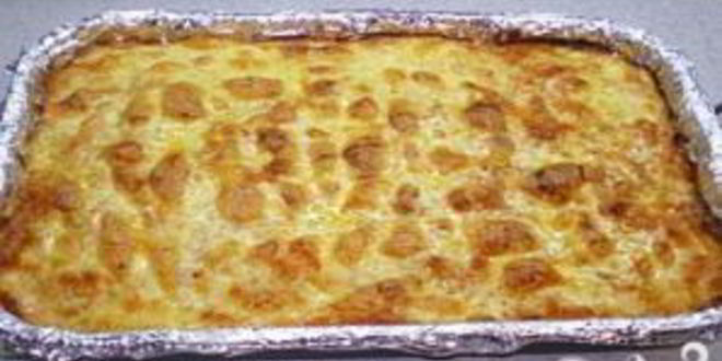 Рецепт запеканки окунь под шубой