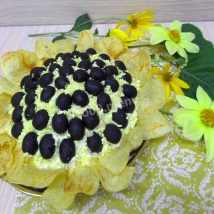 Рецепт Салата Подсолнушек