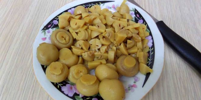 Рецепт салата подсолнушек