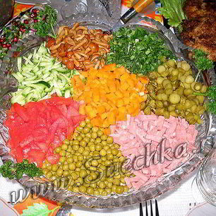 Рецепт Салата Ромашка