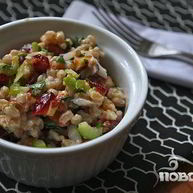 Рецепт Салата с фарро, клюквой и сельдереем