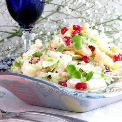Рецепт Салата с капустой и креветками