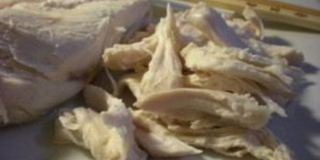 Рецепт салата с курицей и ветчиной