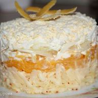Рецепт Салата с сыром и апельсином