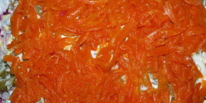 Рецепт салата со свеклой, курицей и сельдереем