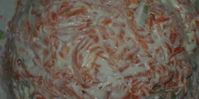 Рецепт салата со свеклой, курицей и сельдереем