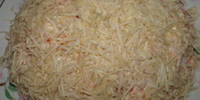 Рецепт салата со свеклой, курицей и сельдереем