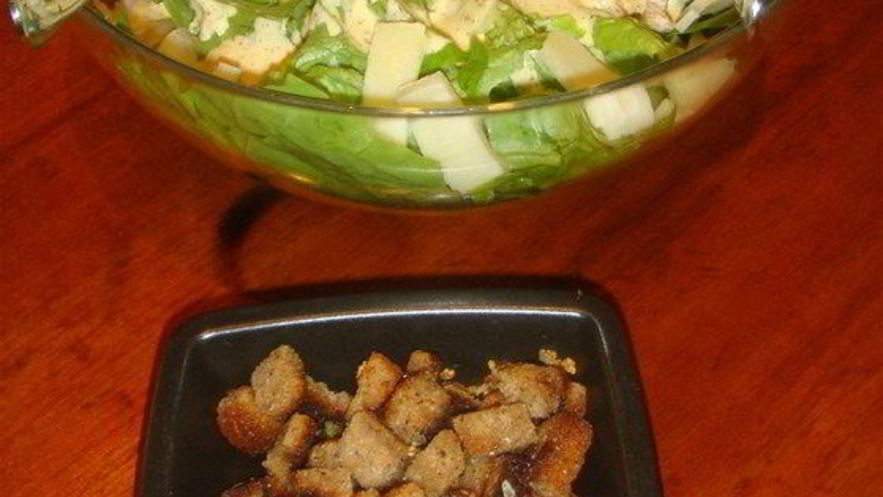 Рецепт классического салата цезарь