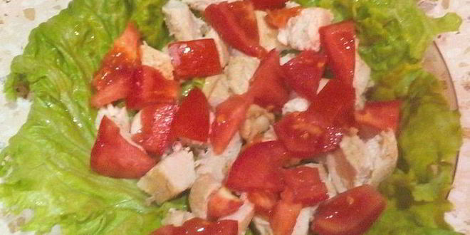 Рецепт летнего слима-цезаря с оригинальной заправкой