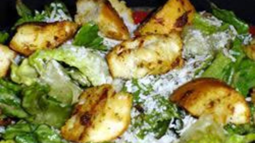 Рецепт любимого салата цезарь