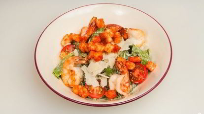 Рецепт Салата Цезарь без курицы