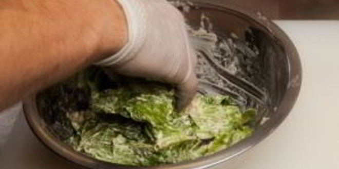 Рецепт салата цезарь без курицы