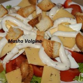 Рецепт Салата Цезаря Премиума