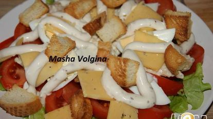 Рецепт Салата Цезаря Премиума