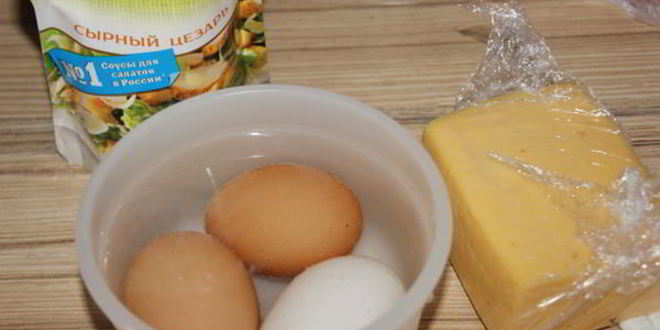 Рецепт салата цезарь премиум