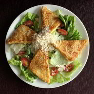 Рецепт Салата Цезарь с французским тостом