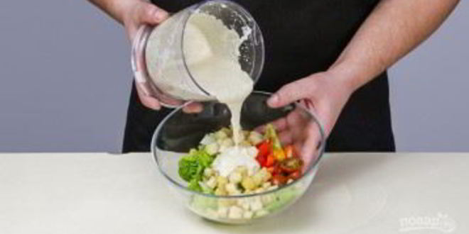 Рецепт салата цезарь традиционный