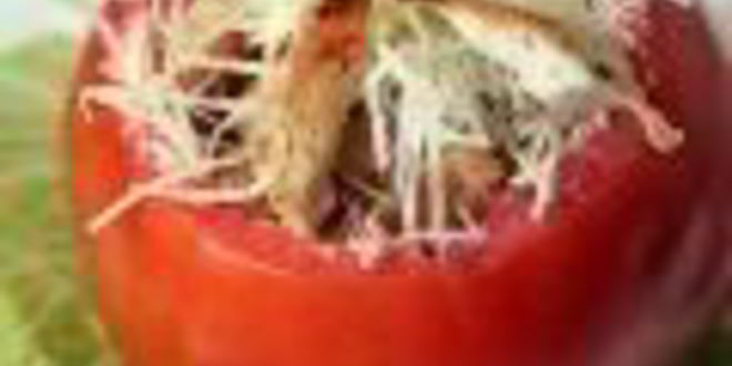 Рецепт салата цезарь в томате