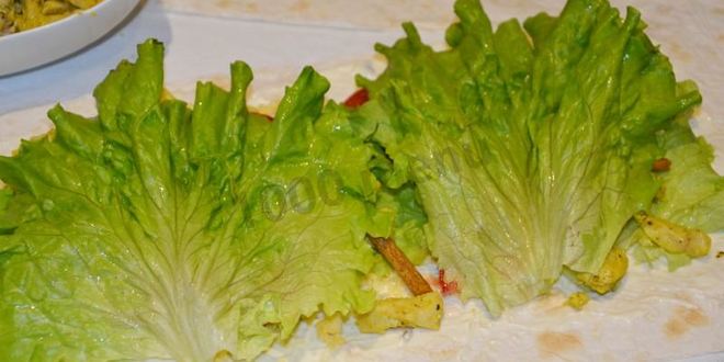 Рецепт цезаря ролл с курицей без майонеза