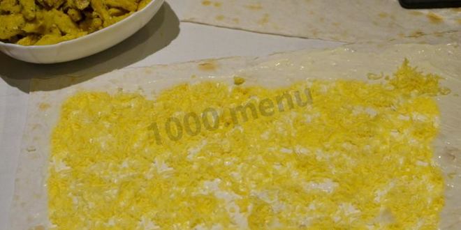 Рецепт цезаря ролл с курицей без майонеза