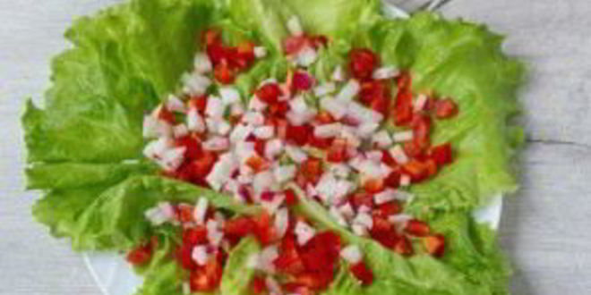 Рецепт салата цветочная поляна