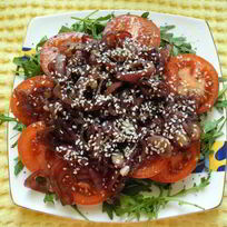 Салаты с руколой