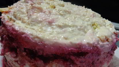 Рецепт салатов с селедкой