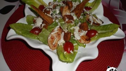 Рецепт салатов с сухариками