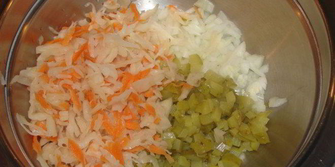 Рецепт быстрого винегрета