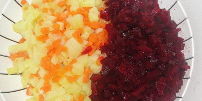 Рецепт быстрого винегрета